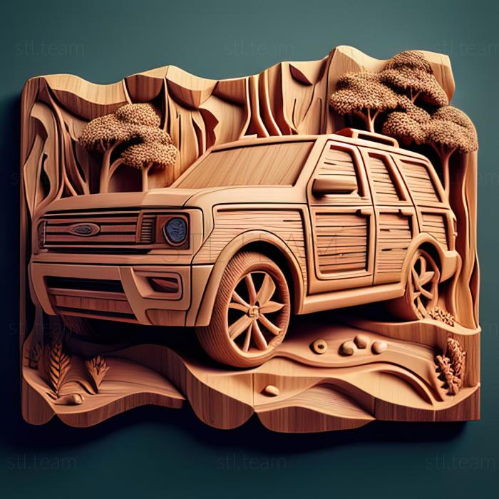 3D модель Форд Експедиція (STL)